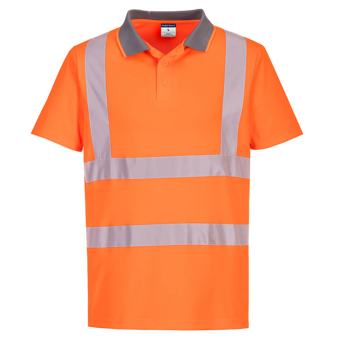 EC10 | Eco Warnschutz | Poloshirt | Kurzarm