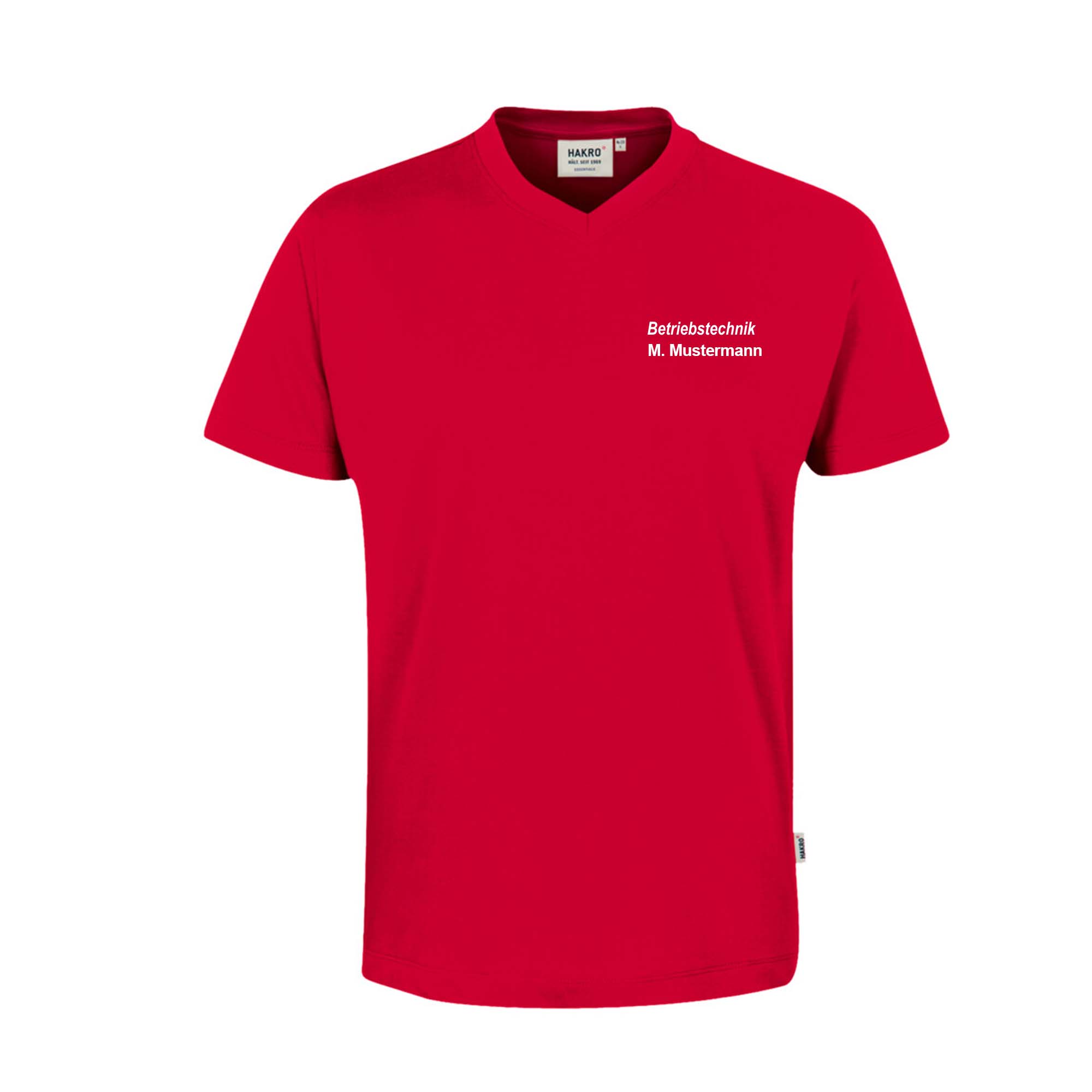 T-Shirt | Betriebstechniker | rot
