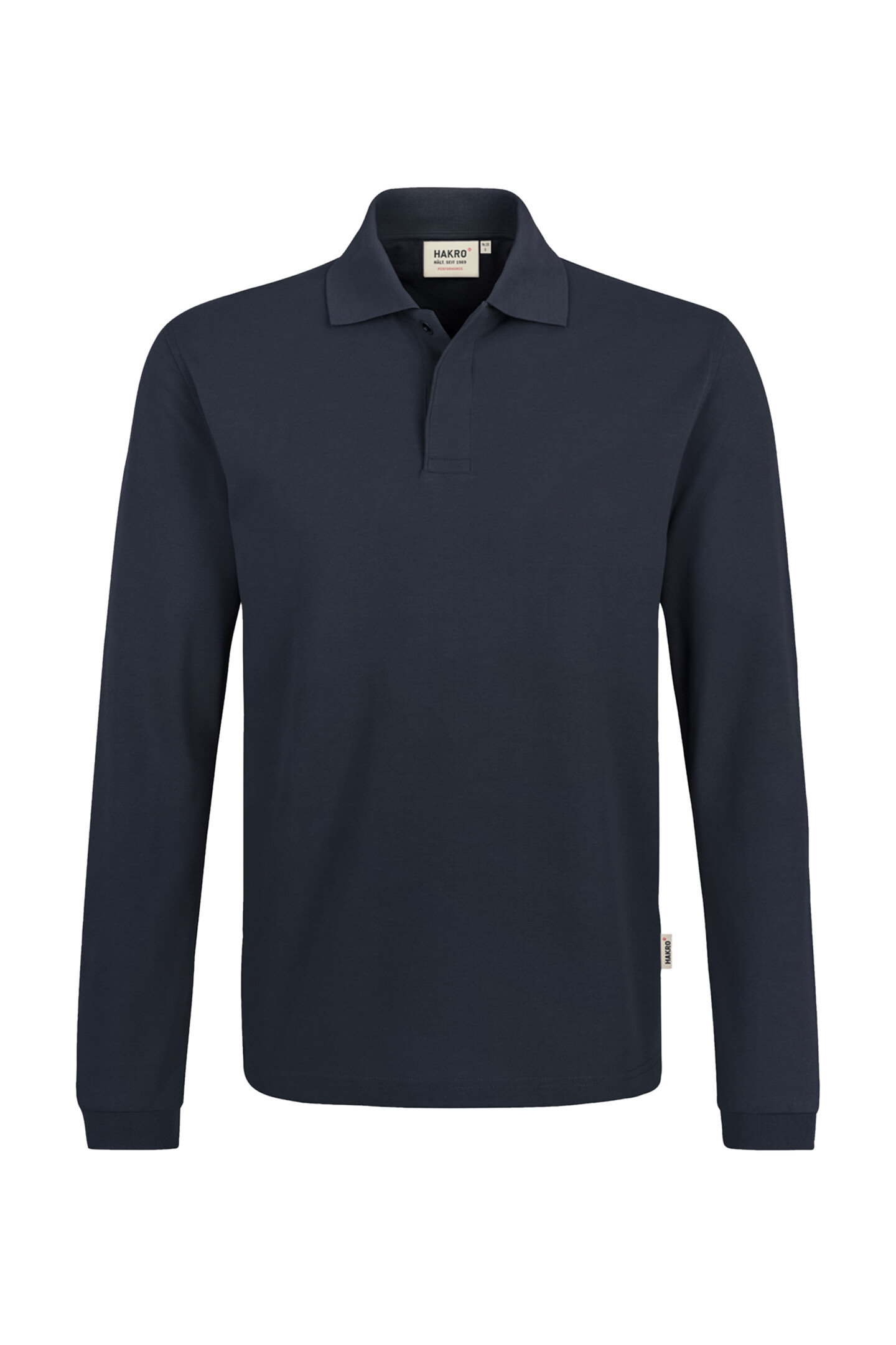 HAKRO | No. 821 | Longsleeve-Poloshirt | MIKRALINAR® HACCP 