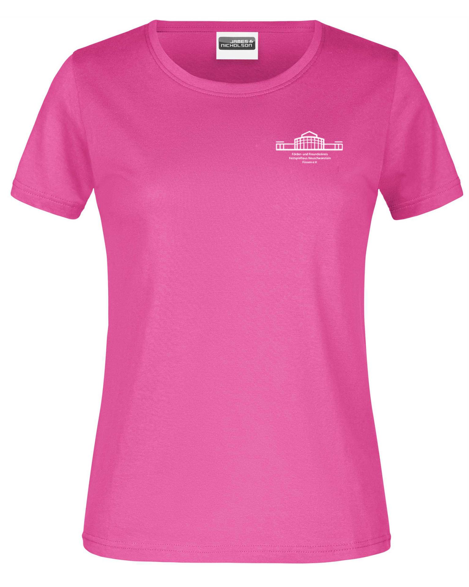 Druck: Weiß | T-Shirt  für Damen | in verschiedene Farben