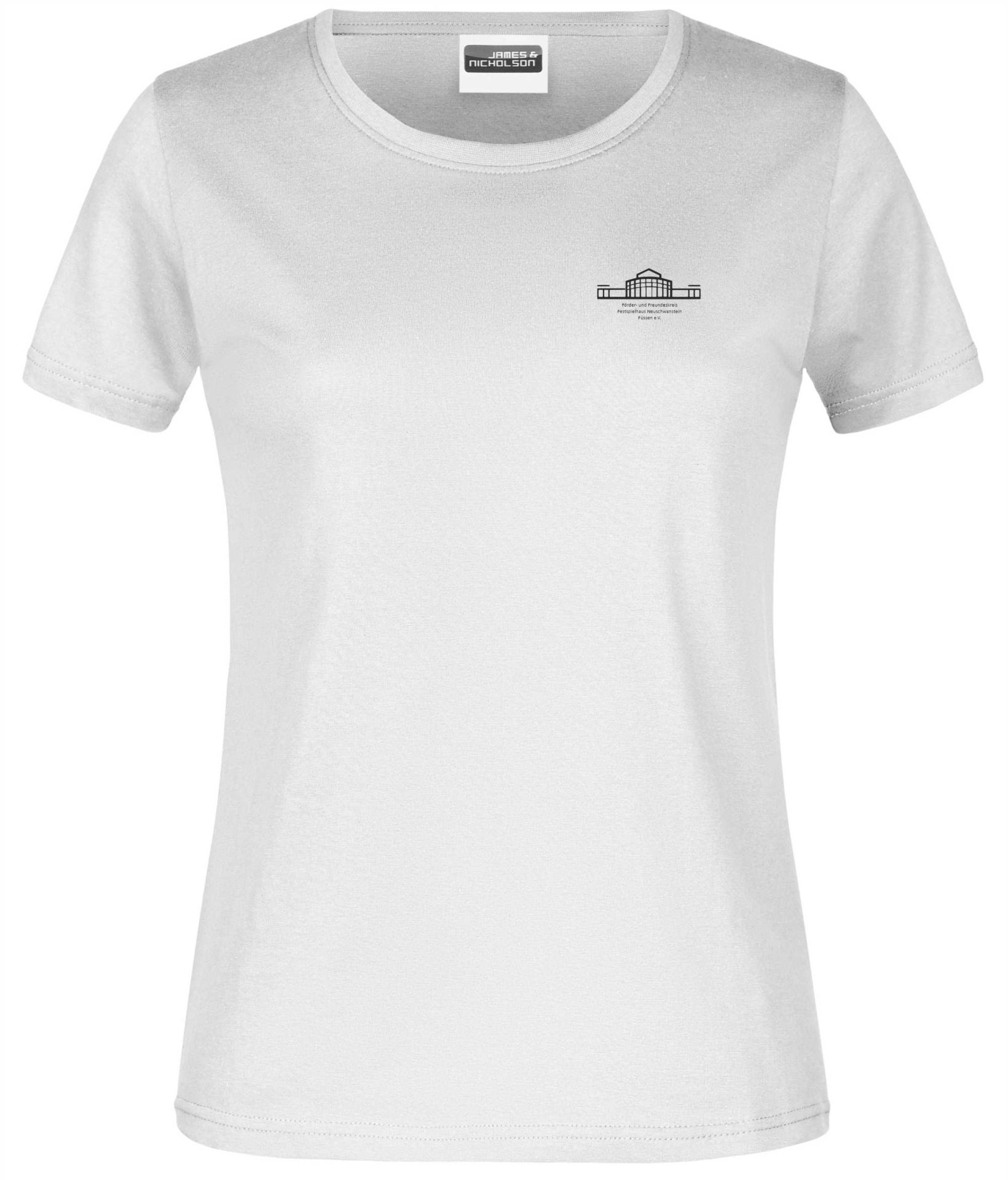 Druck: Schwarz | T-Shirt  für Damen | in verschiedene Farben