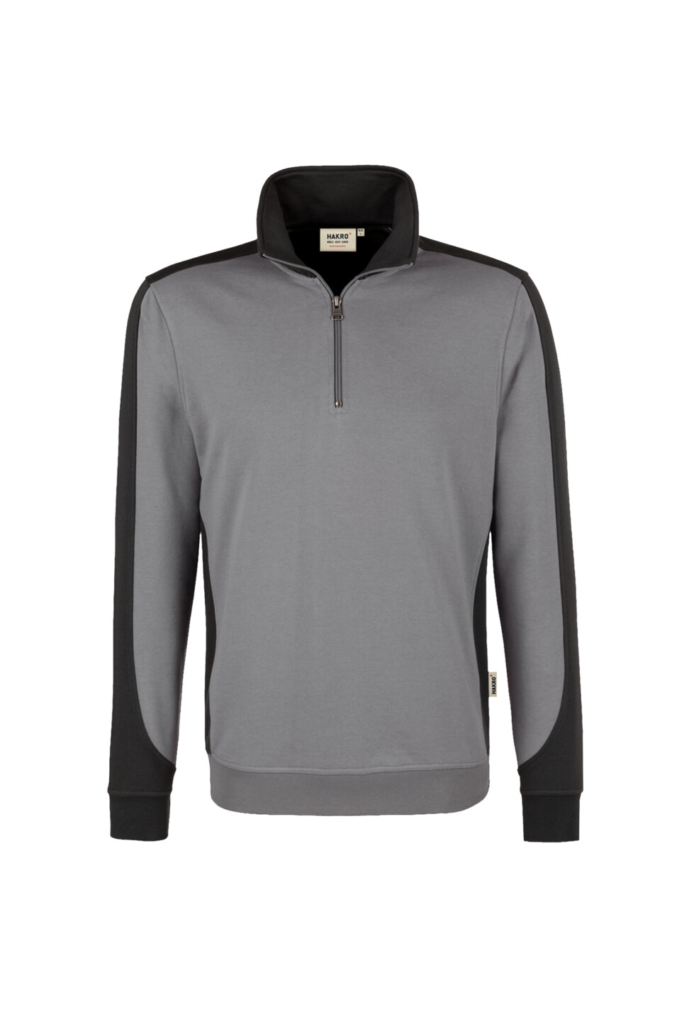  HAKRO | Nr. 476 | Zip-Sweatshirt | Contrast MIKRALINAR®
