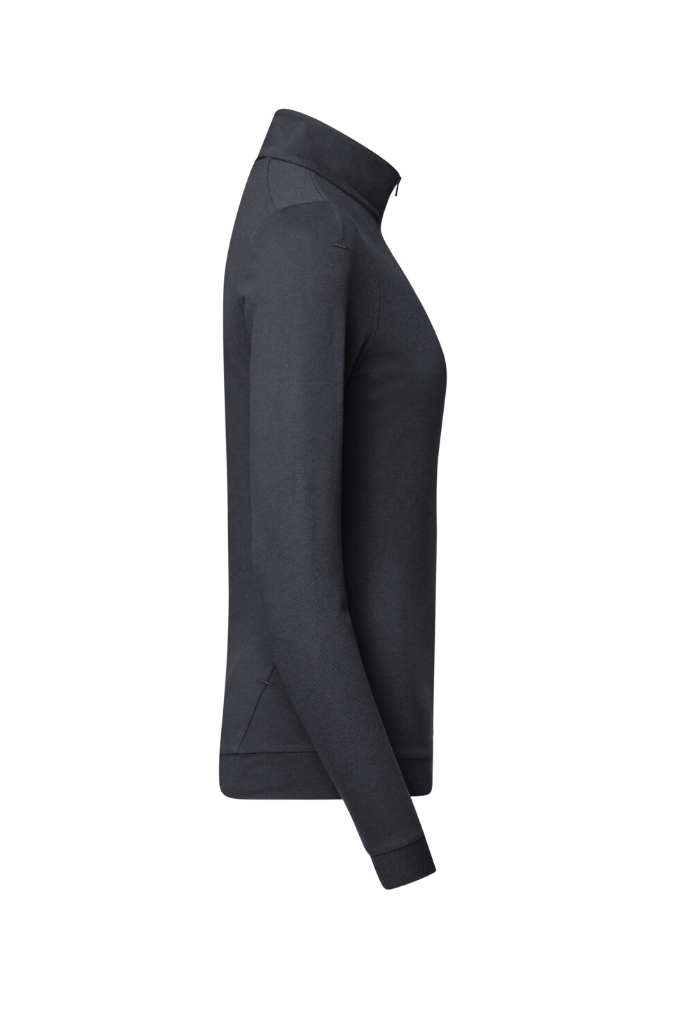 HAKRO | Nr. 335 | Damen Zip-Longsleeve Piqué MIKRALINAR® ECO