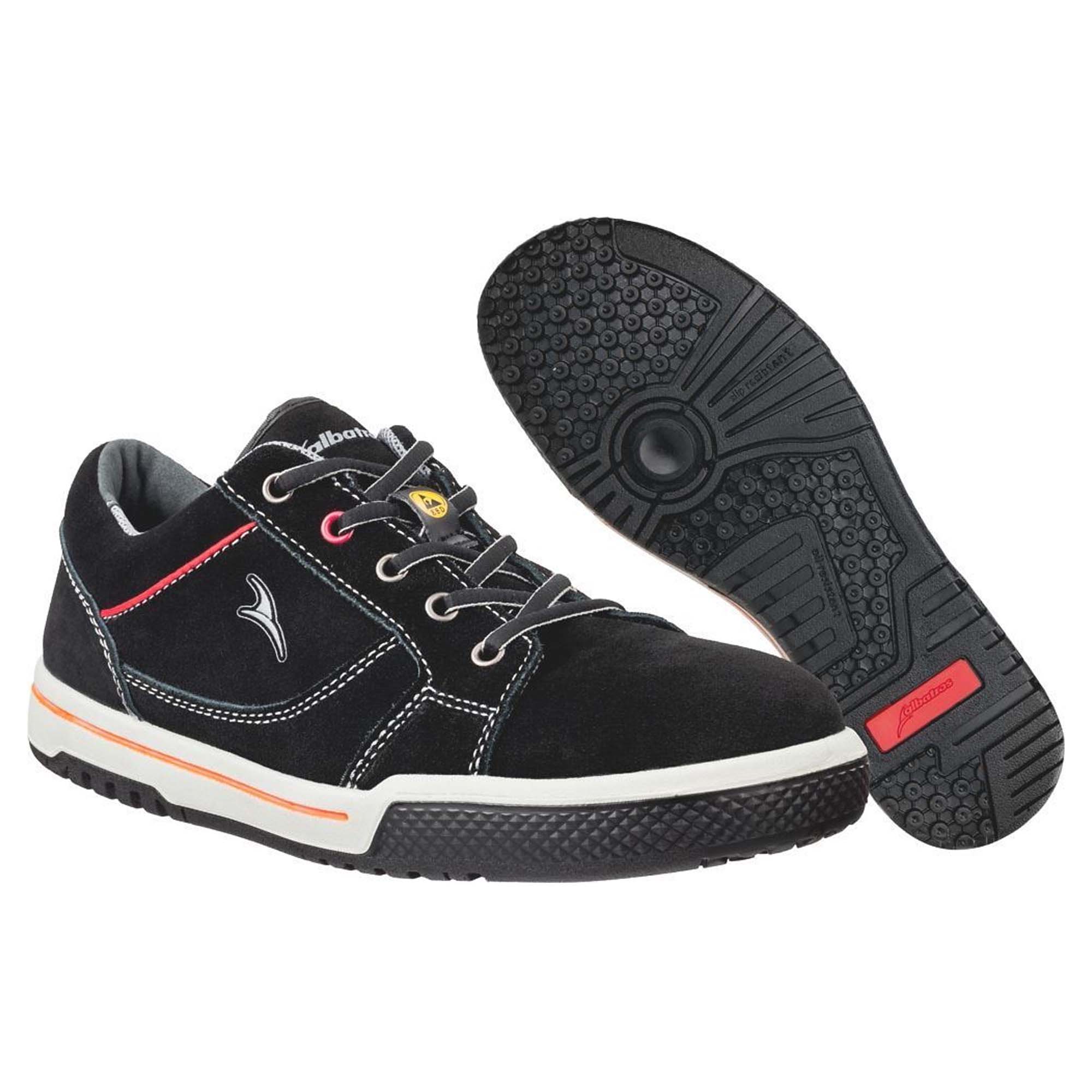 Albatros Sicherheitsschuh Freestyle Black Low S1P ESD