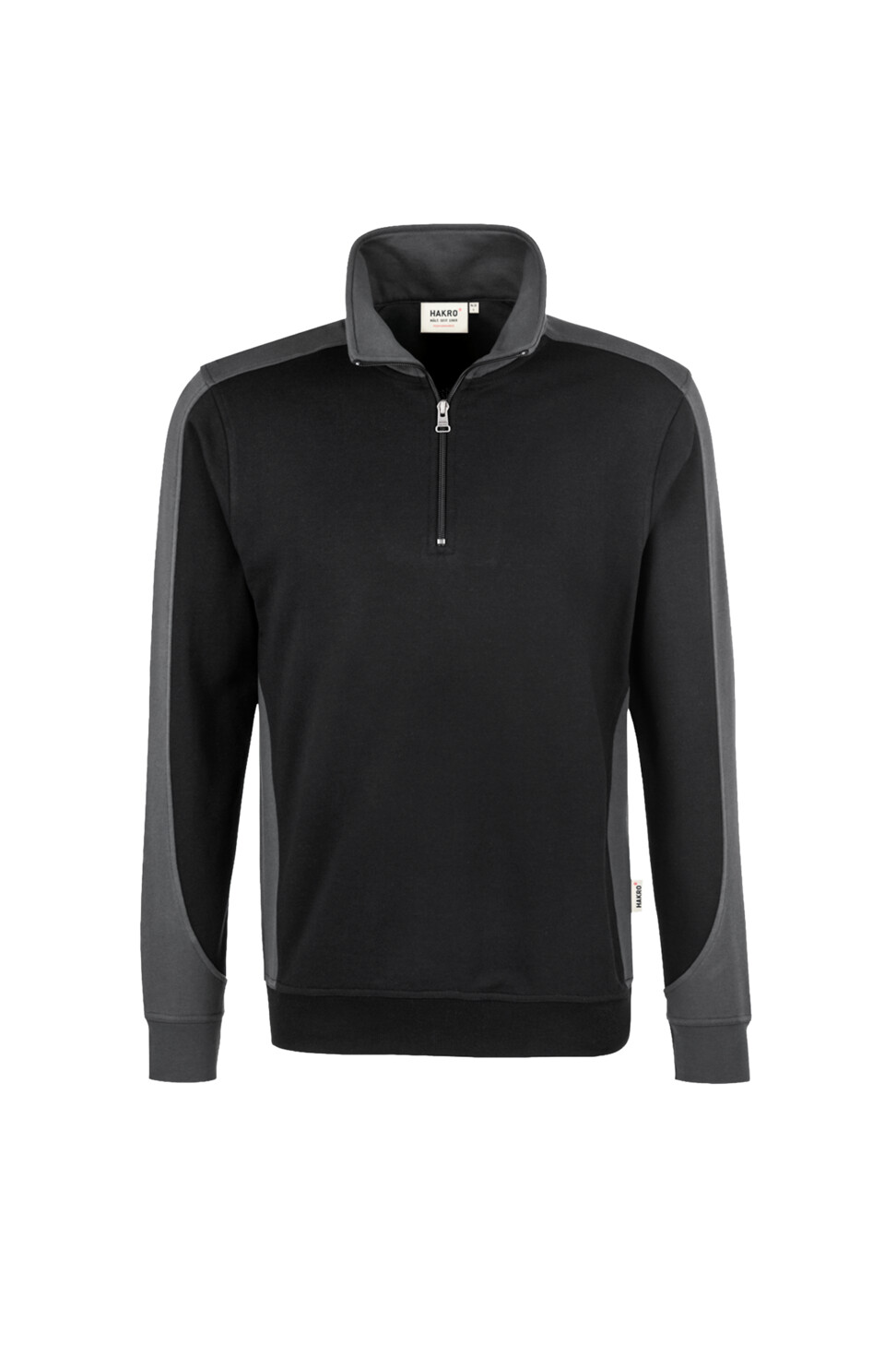  HAKRO | Nr. 476 | Zip-Sweatshirt | Contrast MIKRALINAR®