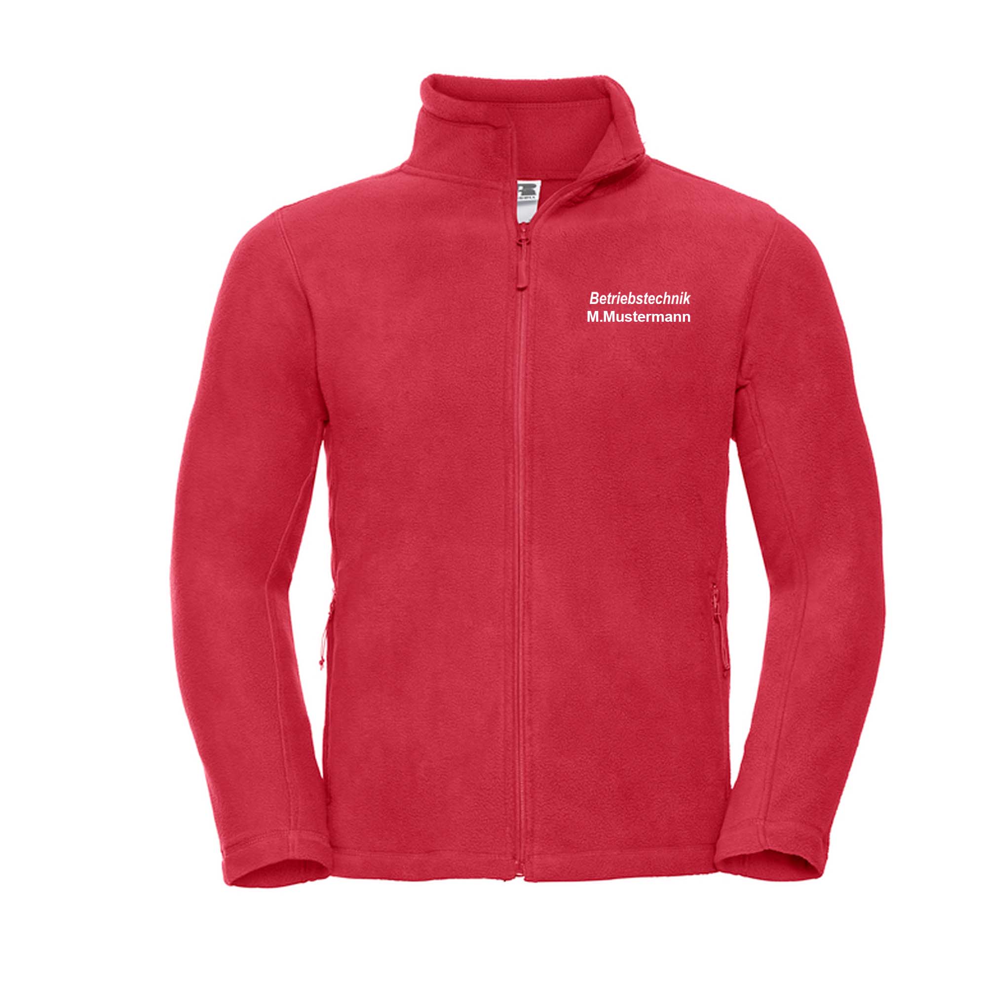 Fleecejacke | Betriebstechnik | rot