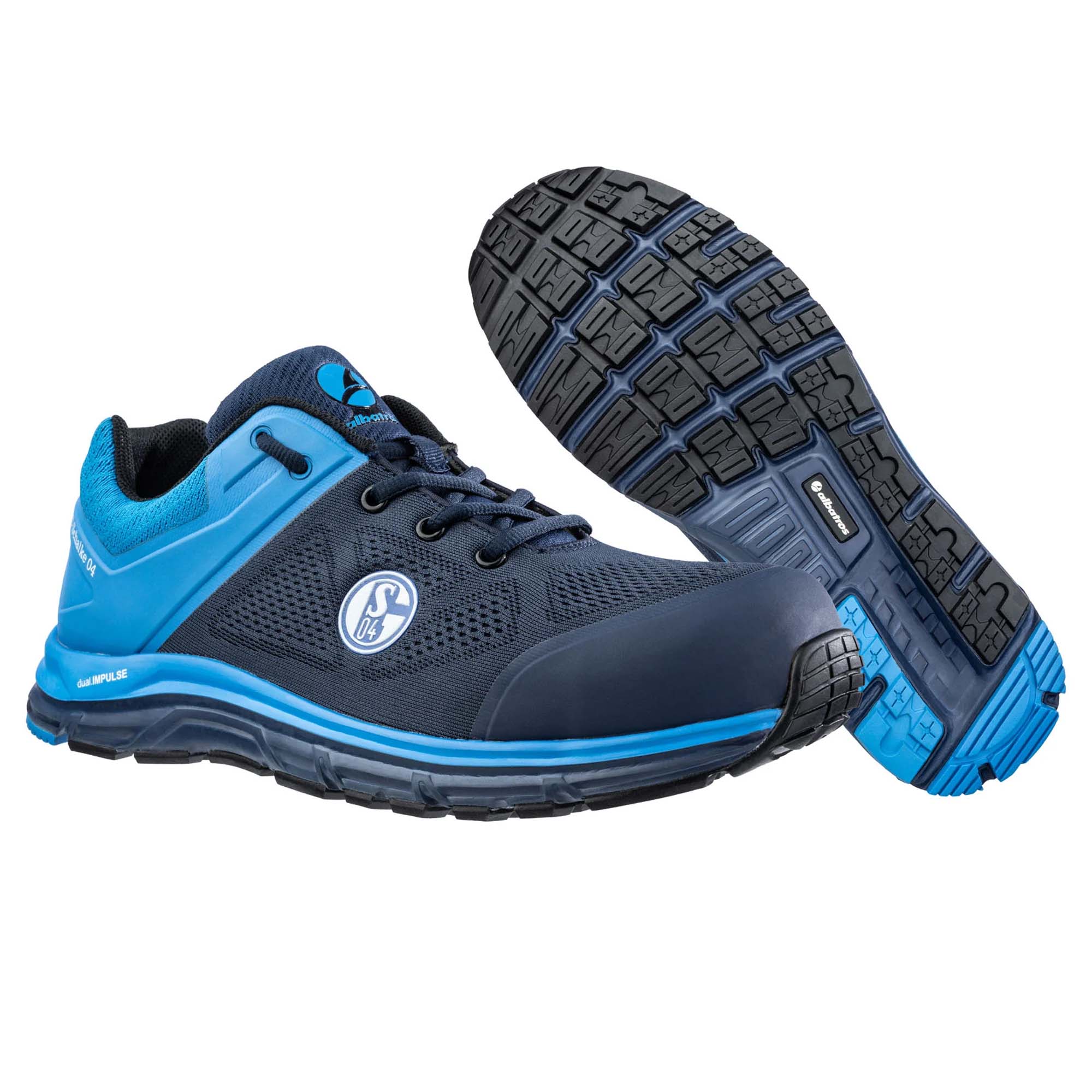 12646590 Albatros Sicherheitsschuh Lift Blue Schalke S04 Low S1P ESD