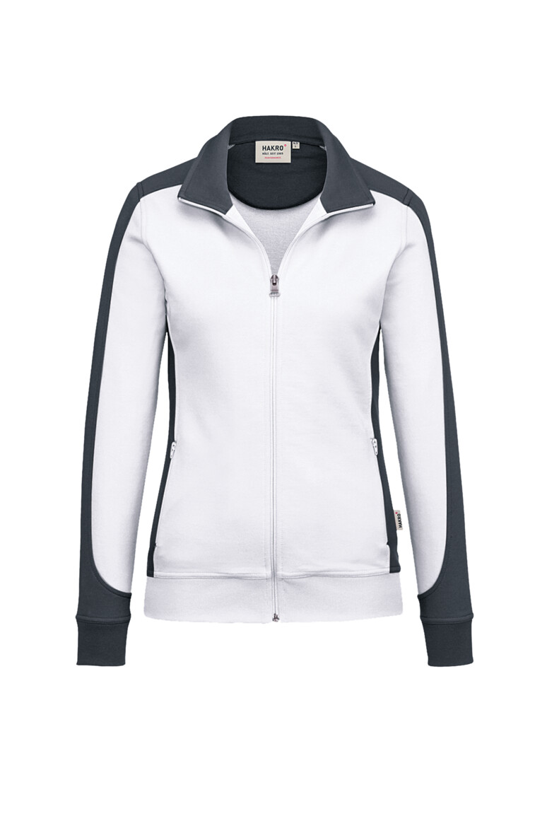 HAKRO | No. 277 | Damen | Sweatjacke | Contrast Mikralinar®