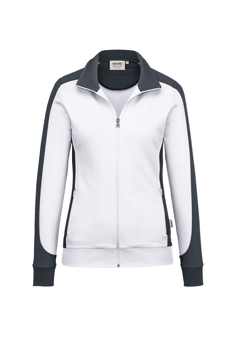 HAKRO | No. 277 | Damen Sweatjacke Contrast Mikralinar®