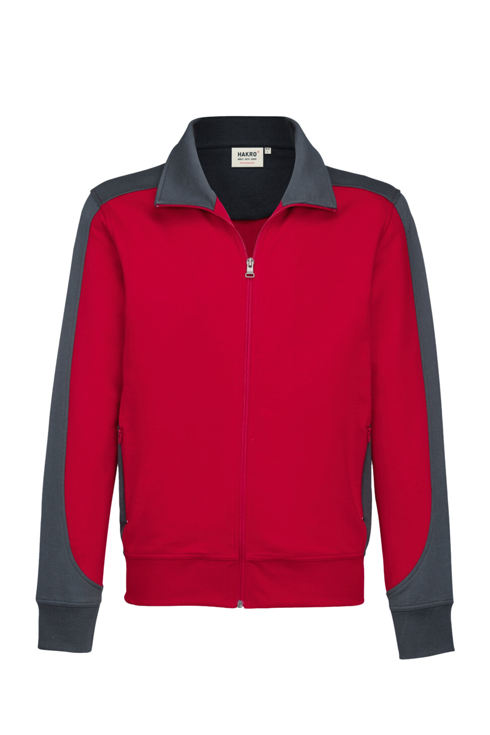 HAKRO | No. 477 | Sweatjacke | Contrast MIKRALINAR®