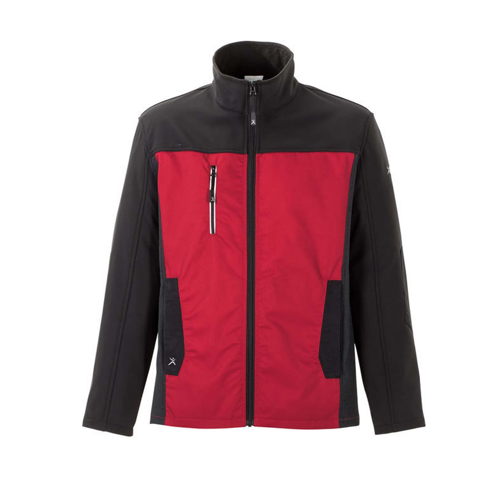 Hybridjacke | Norit | rot