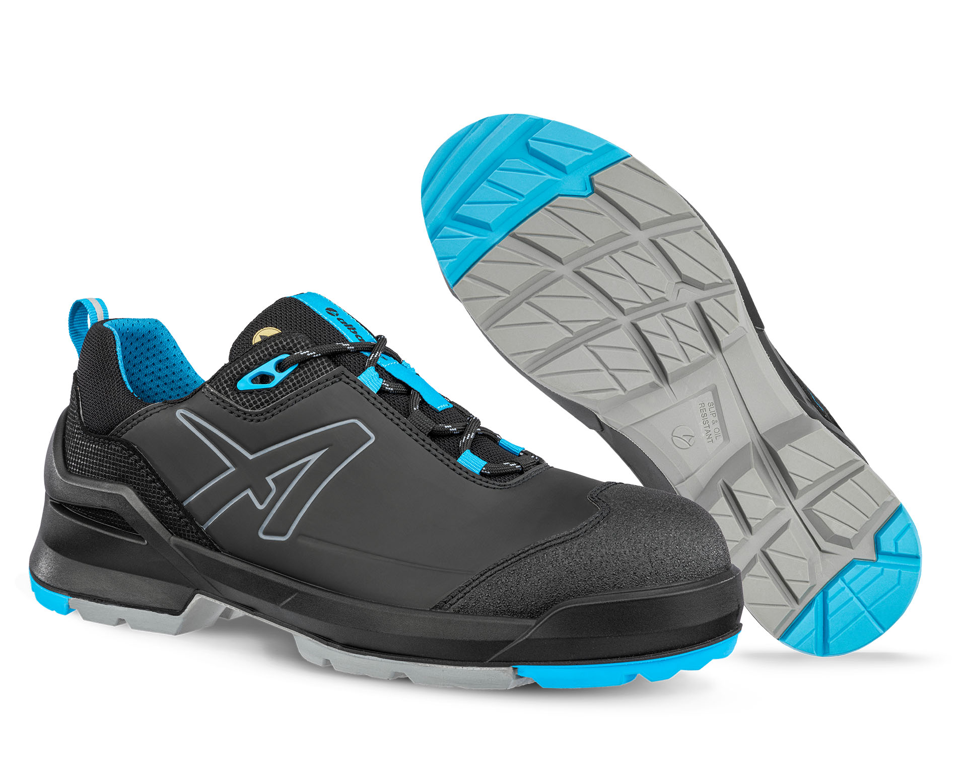 Albatros |Taraval Black/Blue | Low | S3 | Sicherheitsschuhe 