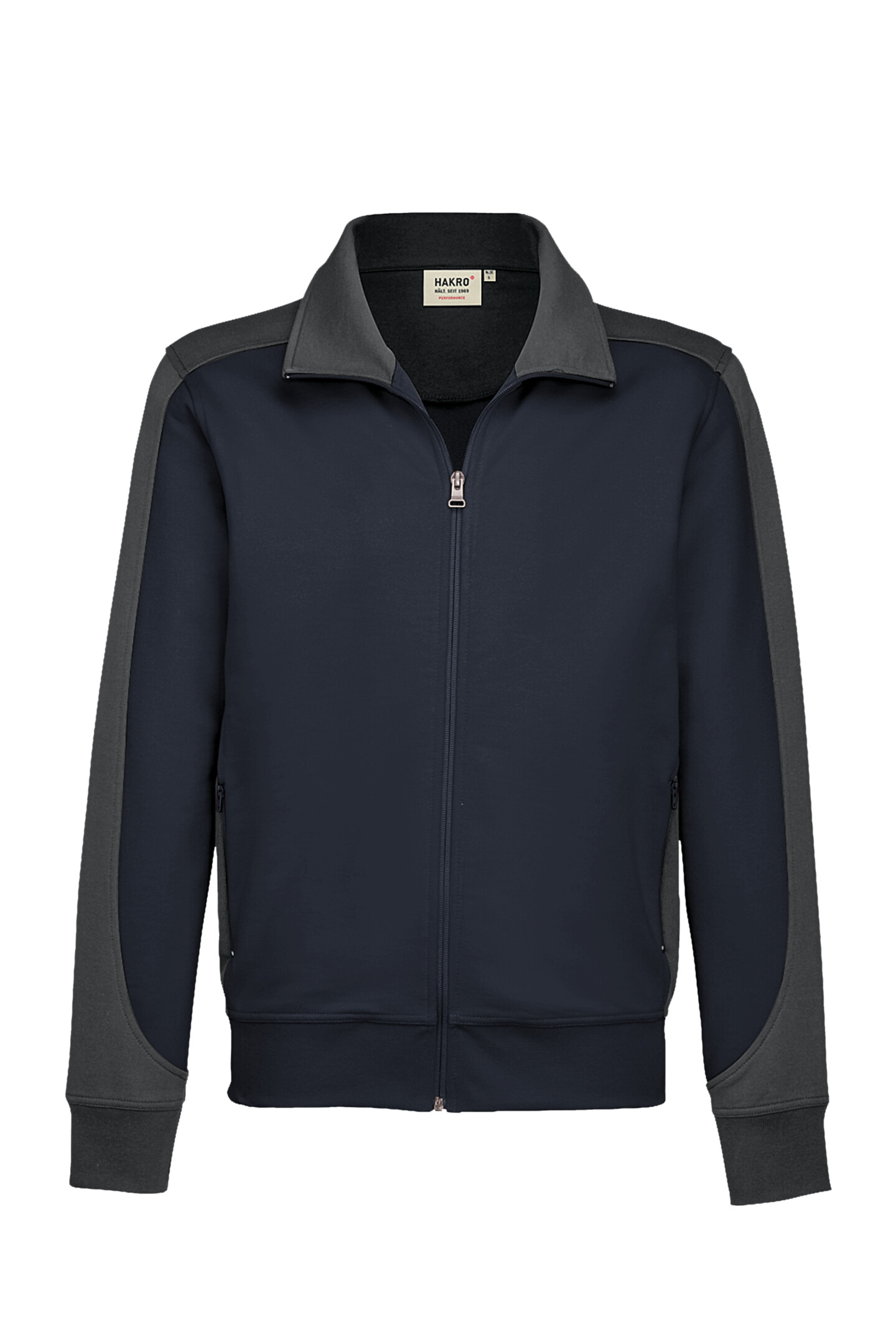 HAKRO | No. 477 | Sweatjacke | Contrast MIKRALINAR® 