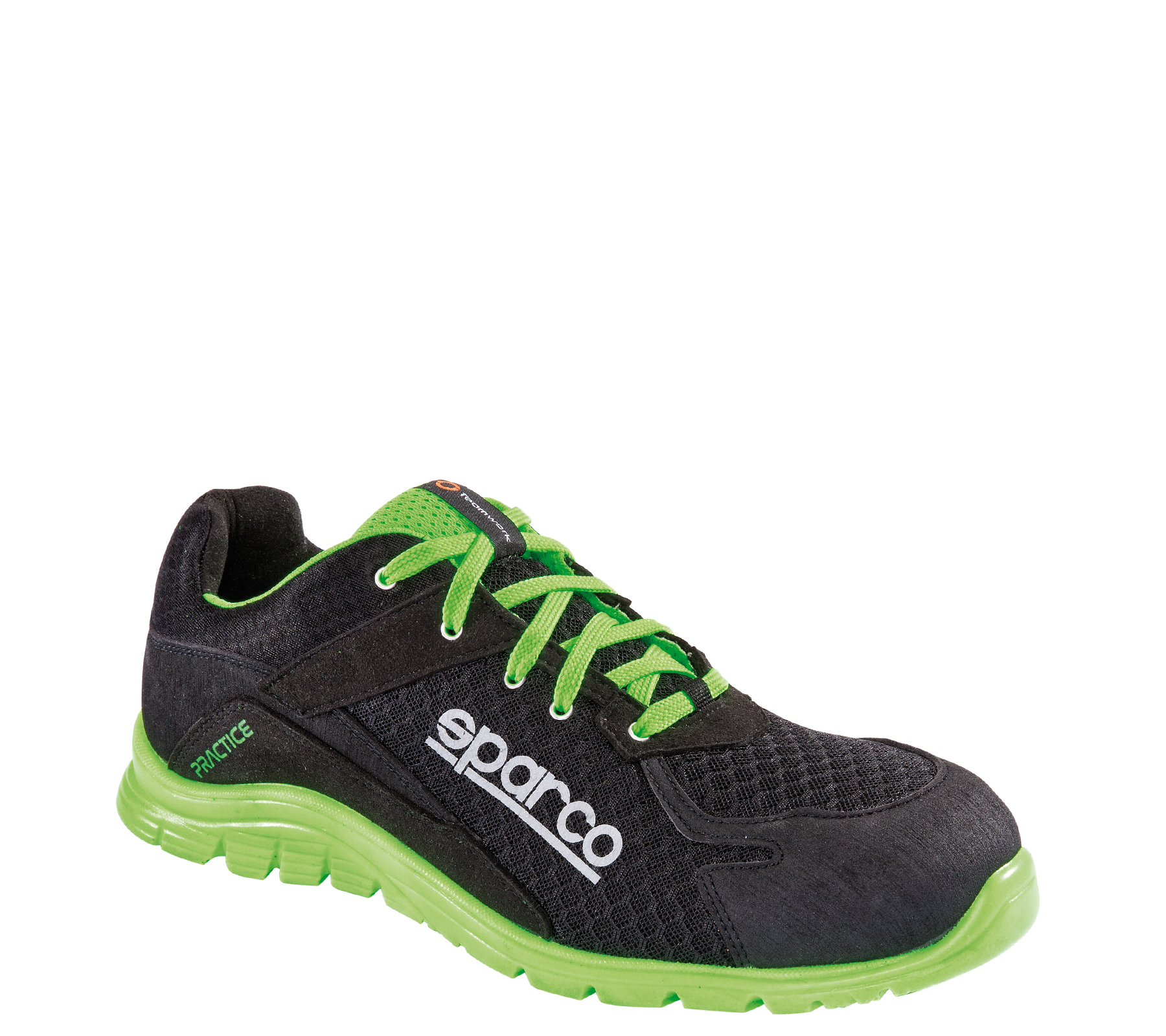 Sparco Sicherheitshalbschuh Practice Verde S1P